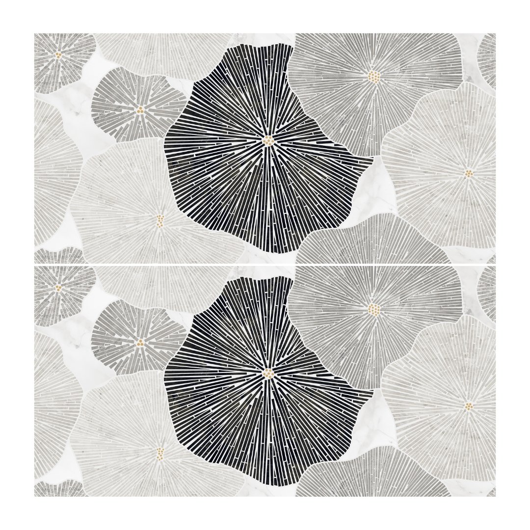 Geomatric Bricks Geometrical Living Area Tiles - My Home Studio